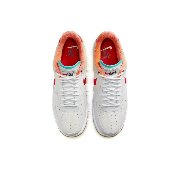 Nike Air Force 1 Low '07 Prm Just Do It White Red Teal-3