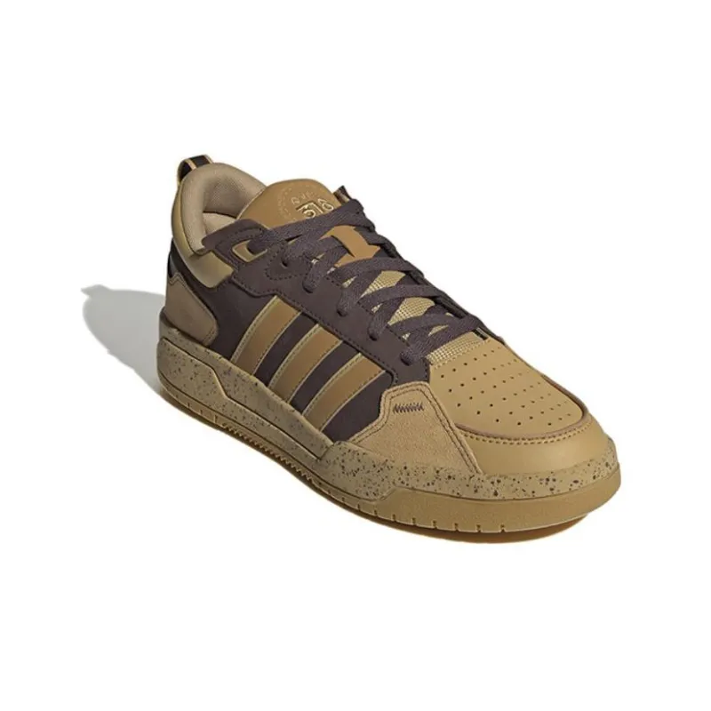 Adidas Neo 100DB Sportswear Shoes 'Khaki / Dark Brown'-2