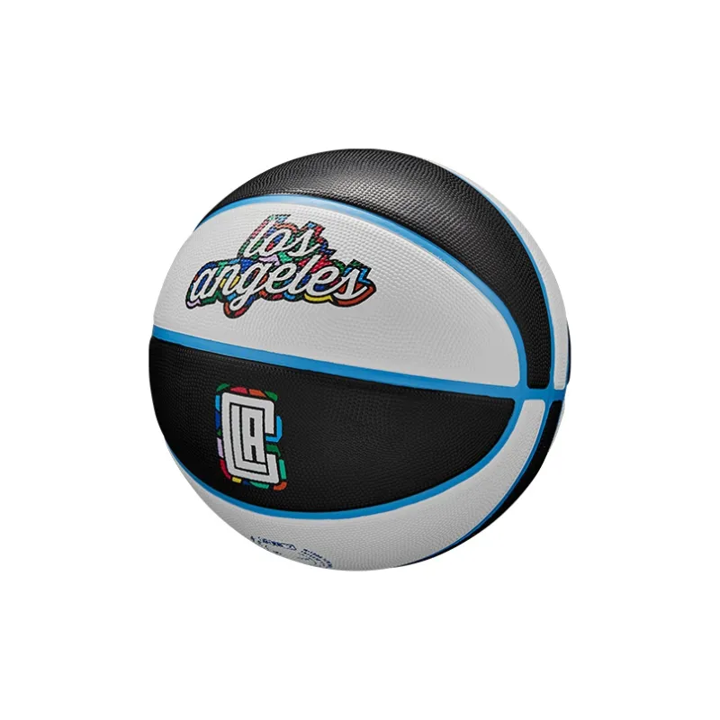Wilson NBA City Series Size 7 Ball Outdoor Basketball Rubber Red White-4