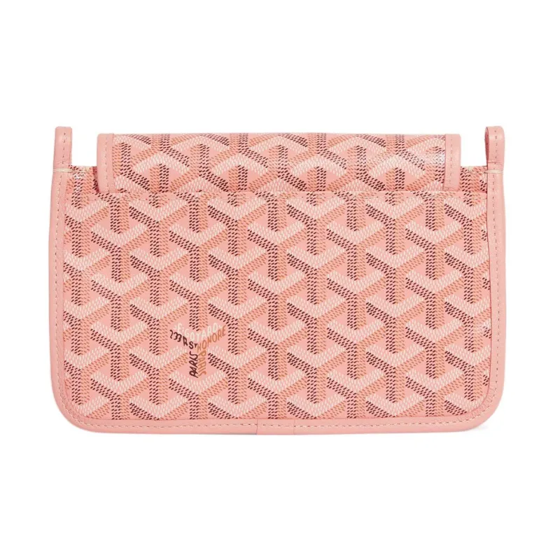 GOYARD Plumet Canvas With Calfskin Shoulder Bag Crossbody Bag Women's Pink-1