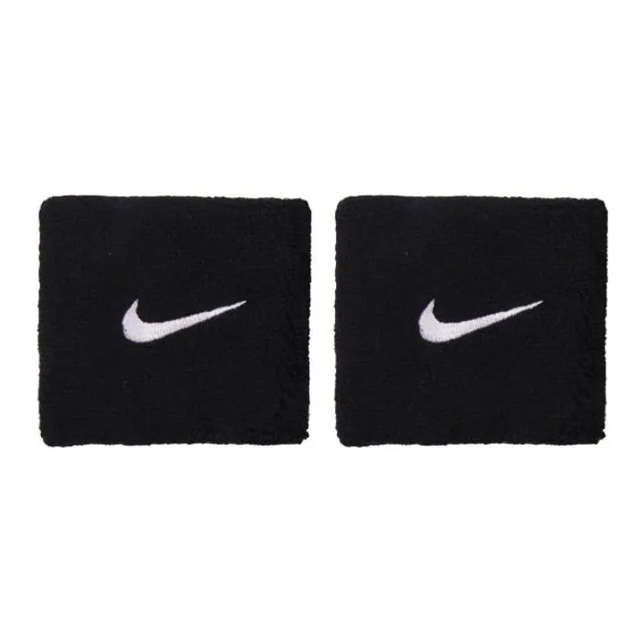 Nike Cotton Polyester Wristbands Unisex Black-0