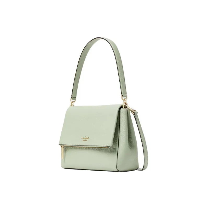 Kate Spade Leather Handbag Shoulder Bag Women's Light Aphrodite Green-1