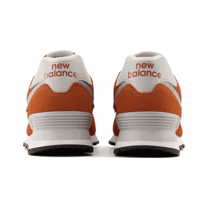 New Balance 574 Orange Grey-4