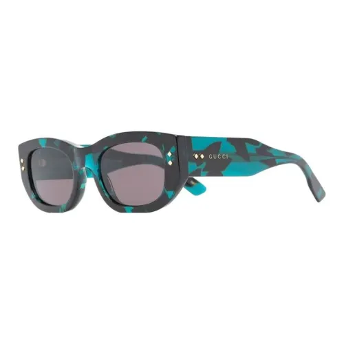 GUCCI Rectangular Frame Sunglasses