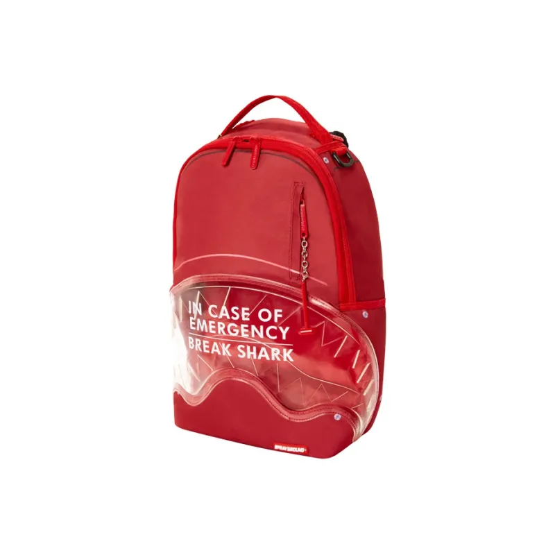 SPRAYGROUND PVC Backpack Large Size Unisex Red-2