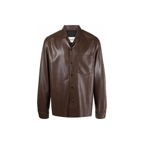 NANUSHKA Jackets Men Brown