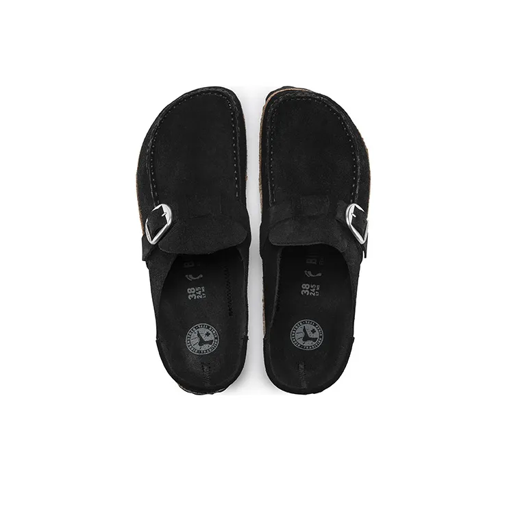 Birkenstock Closed toe Suede Mules-4