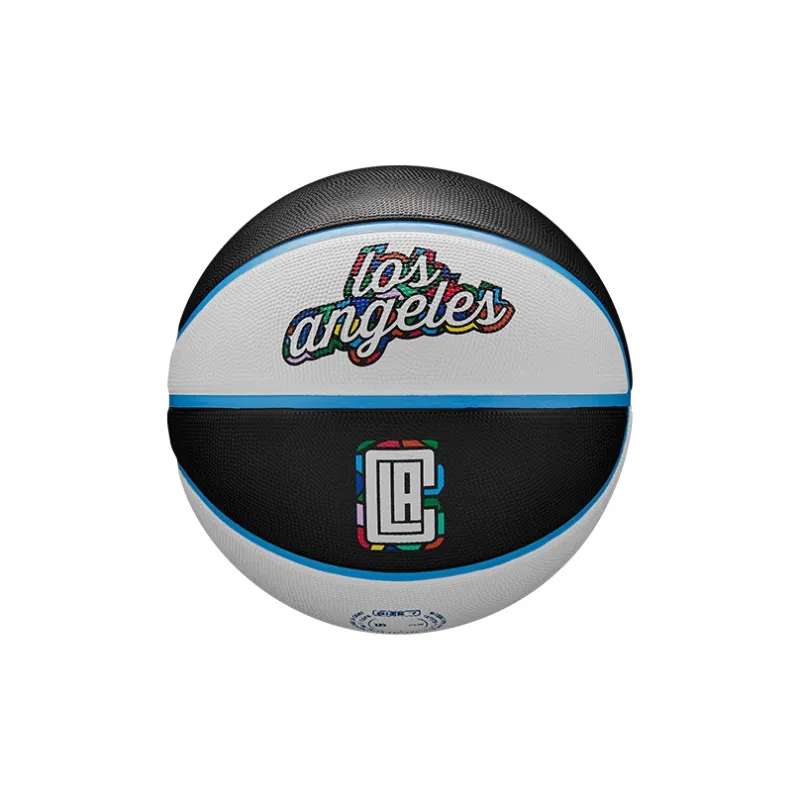 Wilson NBA City Series Size 7 Ball Outdoor Basketball Rubber Red White-1