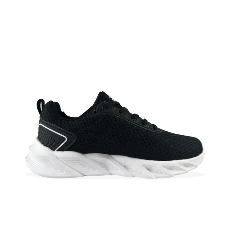 361° Cushioned Anti Slip Wear Resistant Breathable Lightweight Low Top Casual Running Shoes Men's Obsidian Black-1