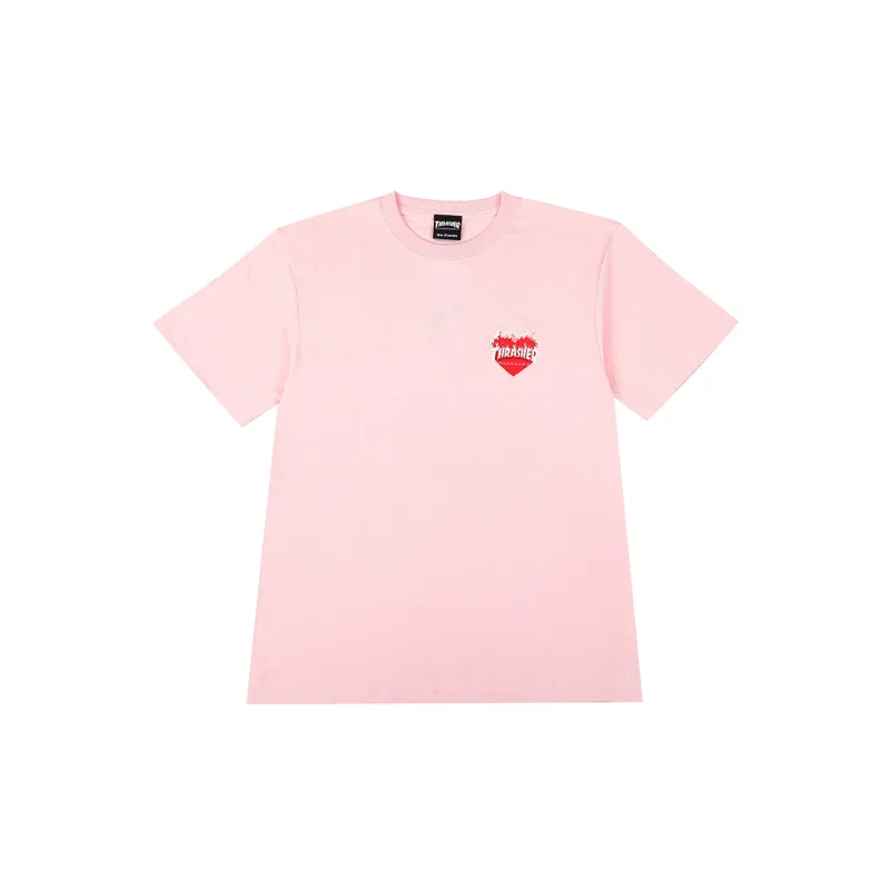 Thrasher T-Shirts Men Pink-0