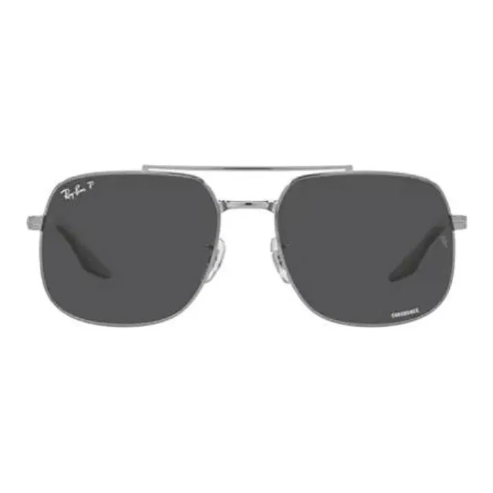 RayBan Square-Frame Sunglasses-0