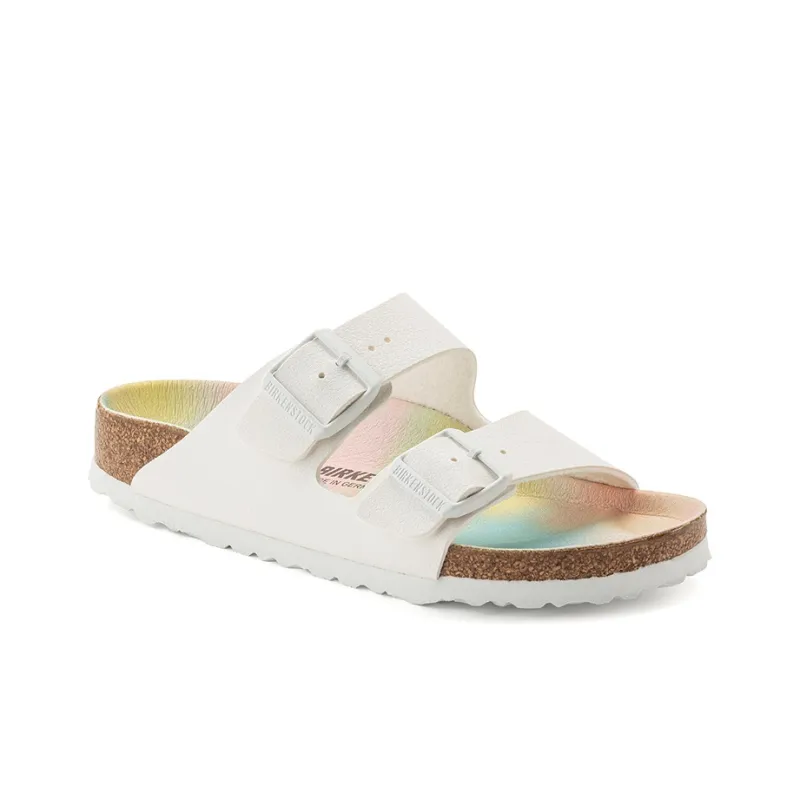 Birkenstock Arizona Collection Stylish Sandals Women's White-2