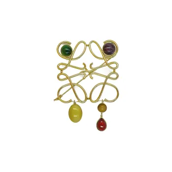 LOEWE Brooches Unisex Gold