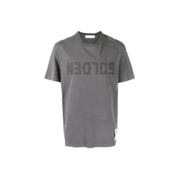 Golden Goose Logo Printed Crewneck T Shirt