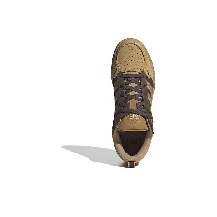 Adidas Neo 100DB Sportswear Shoes 'Khaki / Dark Brown'-3