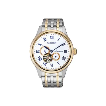 CITIZEN Mechanical Movement Stainless Steel Strap Watch 40mm Men's Watches White Dial NP1026-86A