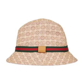 GUCCI Bucket Hats Kids Beige