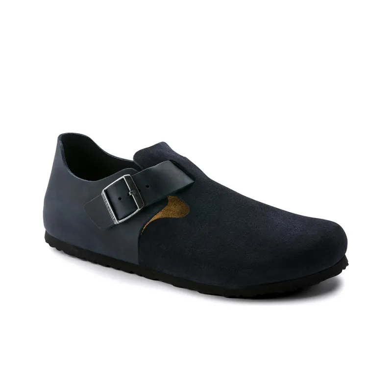 Birkenstock London Casual Single Shoes Women's Blue-2