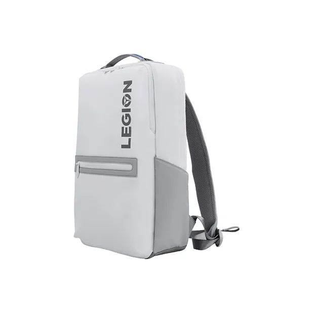 Lenovo Polyamide With Nylon Backpack Laptop Bags Large Size Unisex Black/Gray White-3
