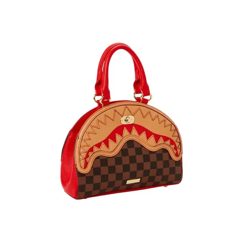 SPRAYGROUND PVC Handbag Handbag Regular Unisex Brown-4