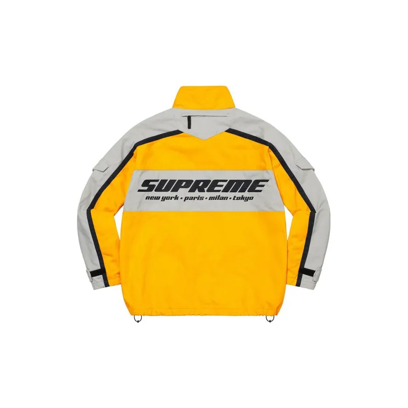 Supreme Brushed Twill Zip Jacket-4