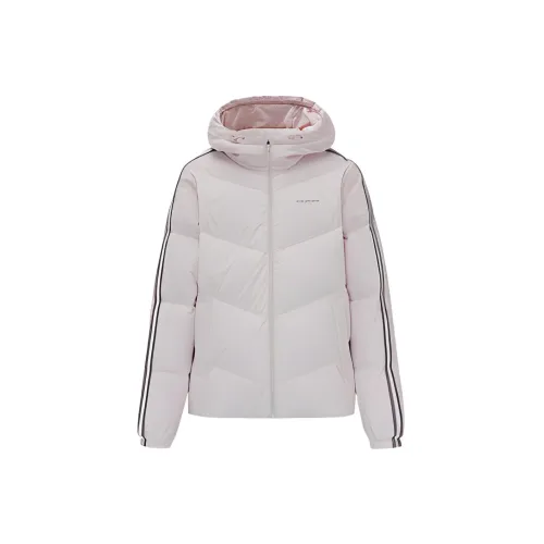 ANTA Variety Training Collection Down Jackets Women's Clear Pastel Pink