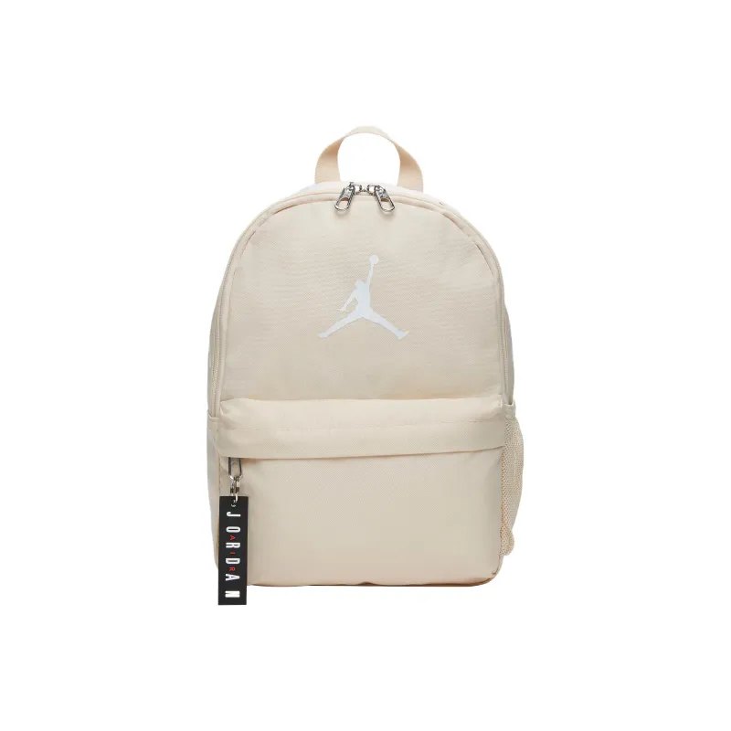 Jordan Polyester Backpack Trumpets Unisex Pearl White-0