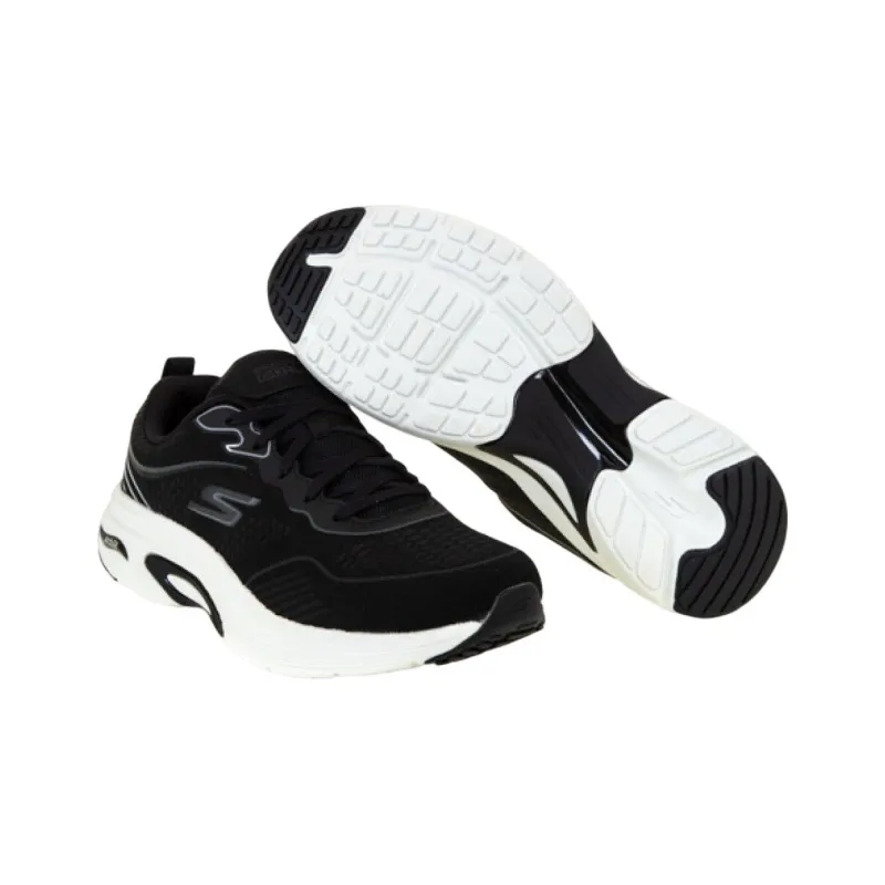 Skechers Arch Fit Cushioning, Slip Resistant, And Abrasion Resistant Low Top Running Shoes Men's Black White-4