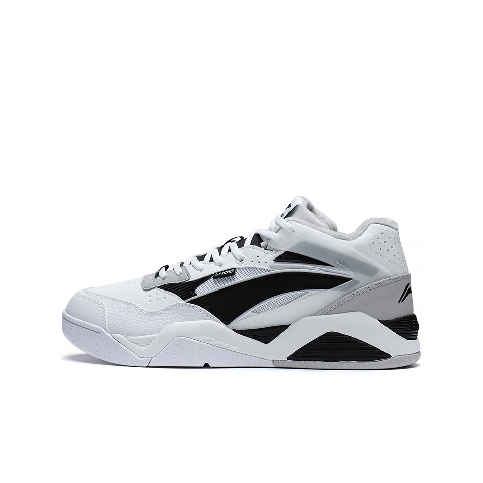 LINING BBS Casual Shoes Men Low-Top White Black US M 8 - POIZON