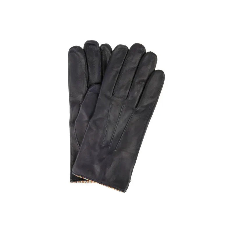 Paul Smith Sheepskin Gloves Men's Blue-0