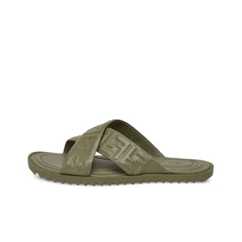 FENDI Slide Slippers Men's Green