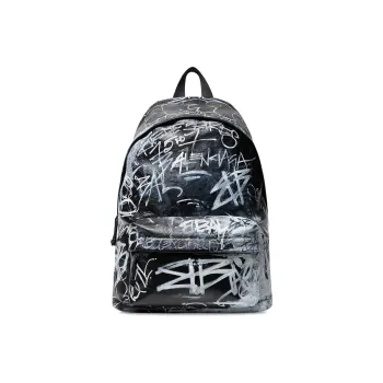 Balenciaga Explorer Sheepskin Backpack Regular Men's Multicolor