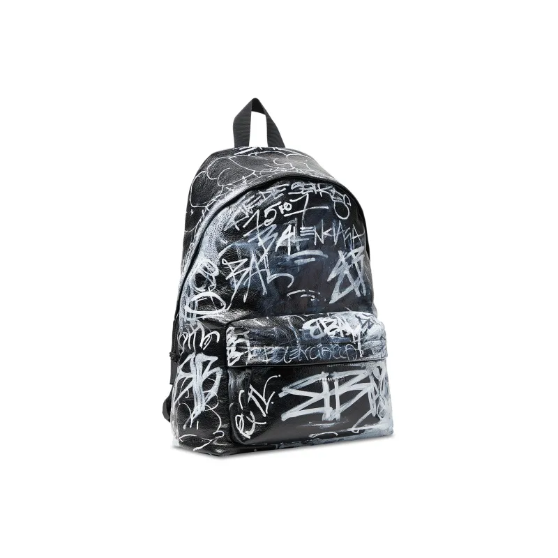 Balenciaga Explorer Sheepskin Backpack Regular Men's Multicolor-1