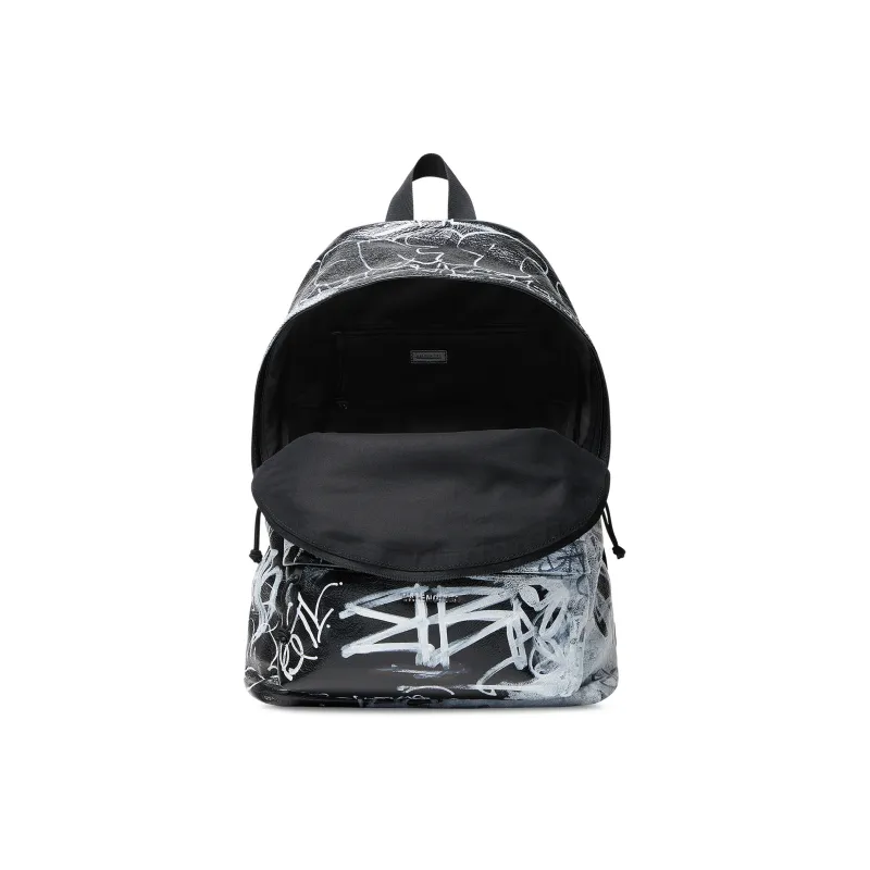 Balenciaga Explorer Sheepskin Backpack Regular Men's Multicolor-4