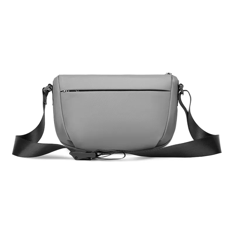 BANGE Cell Phone Pouch Shoulder Bag Crossbody Bag Men's Black/Gray-9