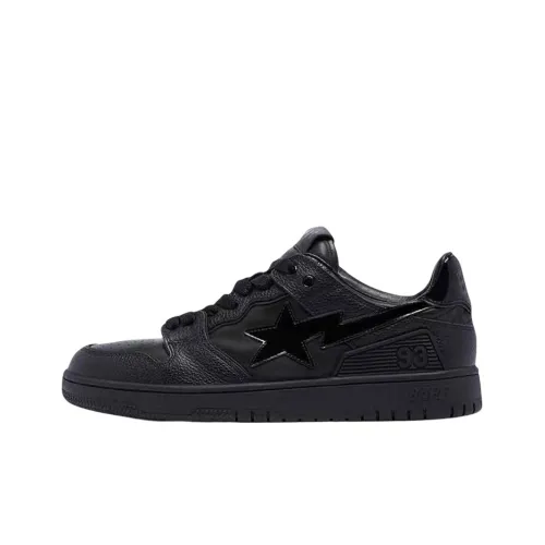 A BATHING APE® Sk8 Sta #3 M1 'Black' Sneakers