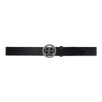 Balenciaga Cow Leather Belt Men's Width: 3.5cm