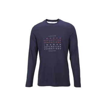Brunello Cucinelli Text Print Long sleeve T shirt