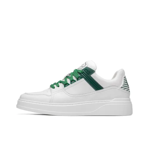 ROBERTA DI CAMERINO Stylish Skateboarding Shoes Men's White Green