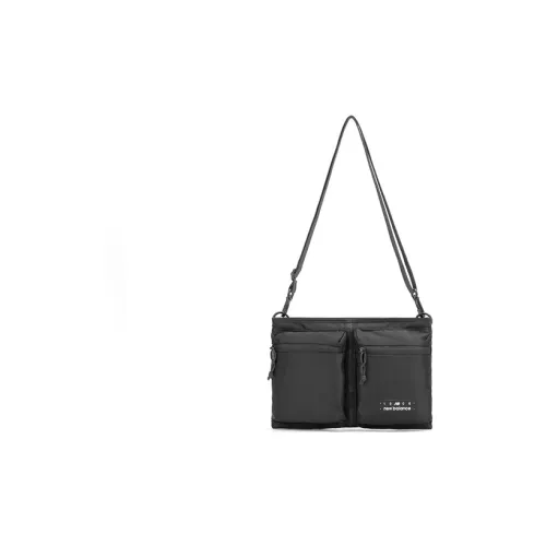 New Balance Fabric Shoulder Bag Crossbody Bag Regular Unisex Black