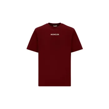 Moncler T-Shirts Men Red