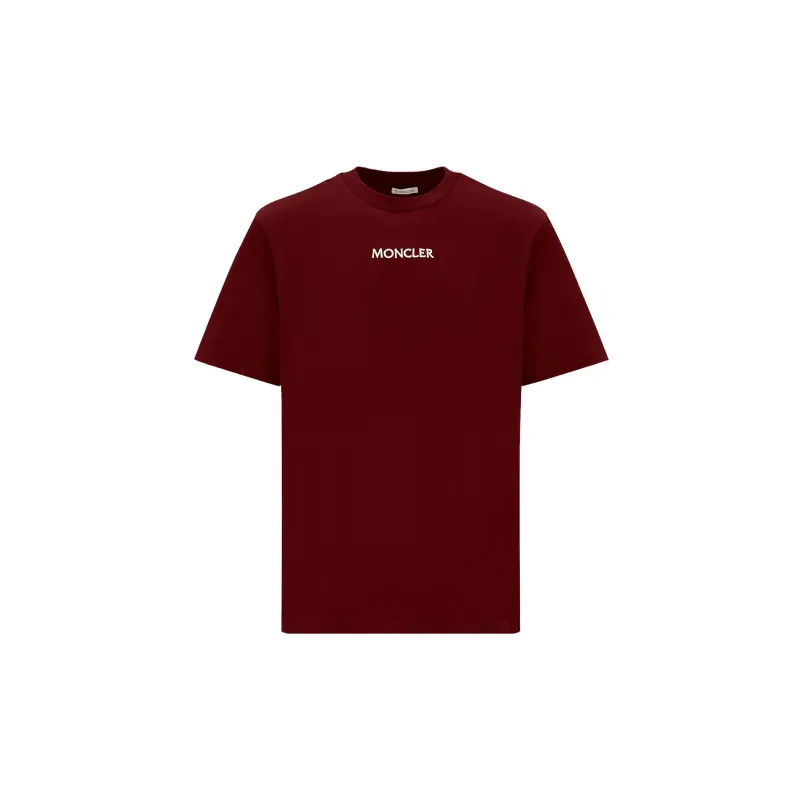 Moncler T-Shirts Men Red-0