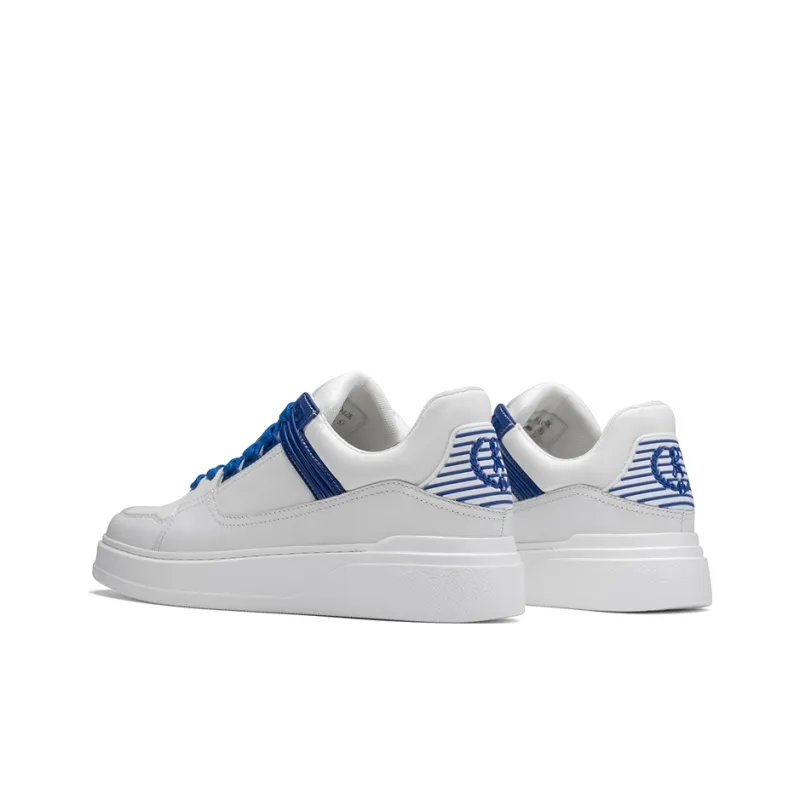 ROBERTA DI CAMERINO Height Increasing Skateboard Shoes Men's White Blue-3