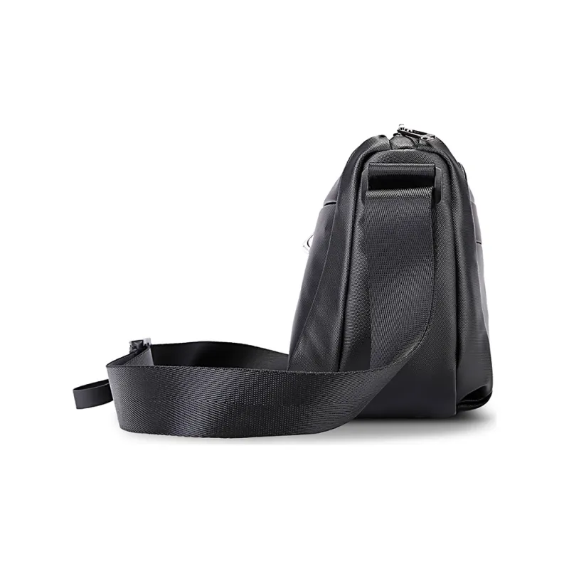 BANGE Cell Phone Pouch Shoulder Bag Crossbody Bag Men's Black/Gray-2