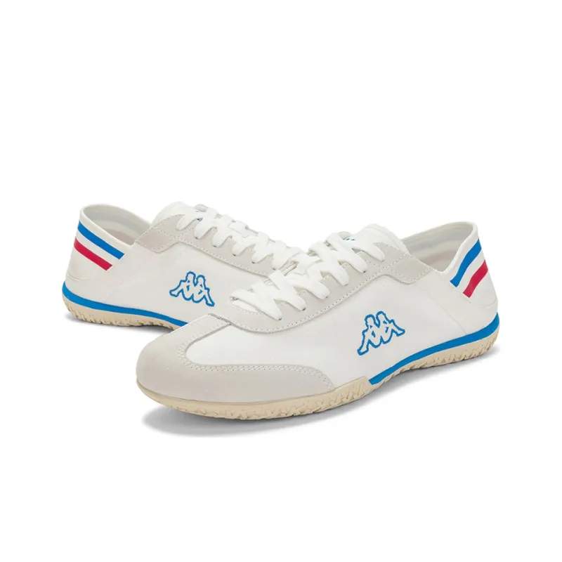 Kappa Wear resistant And Lightweight Low Top Training Running Shoes Unisex White Gray Blue Red-3