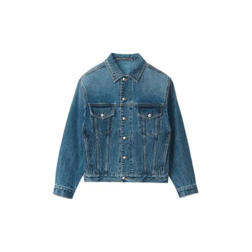 Alexander Wang Denim Jackets Women's Blue