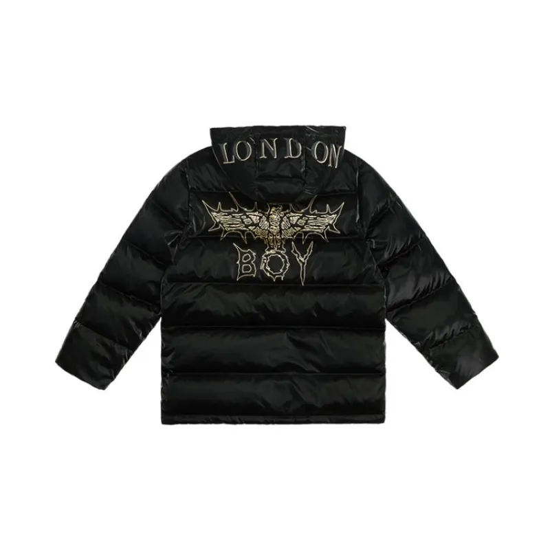 Boy London FW22 Quilted Down Jacket Unisex Black-1