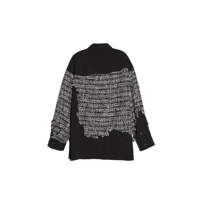 IEW.H Jackets Men Black White Plaid-1