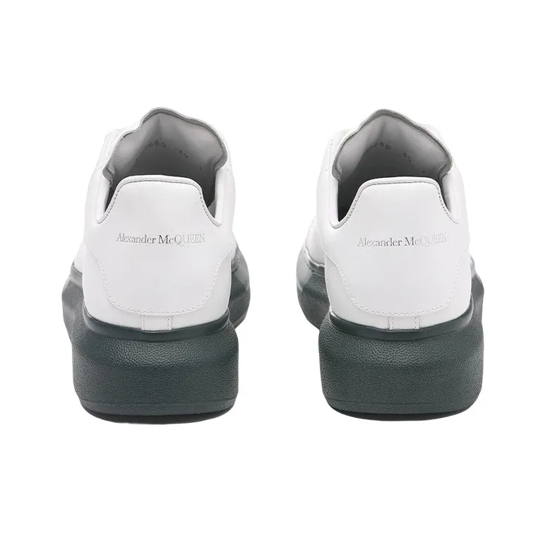 Alexander McQueen Oversized Sneaker White Green Sole-3