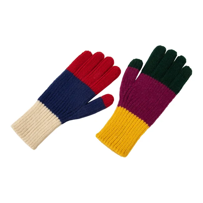 BAIJUAN Knit Gloves Women's-2